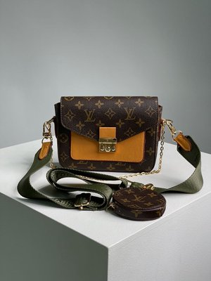 Сумкa Louis Vuitton Lockme Tender Brown/Camel 01208 фото