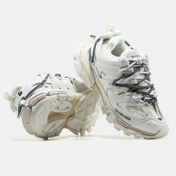Кросівки Balenciaga Track Trail Laces Sneaker in White/lilac 58912 фото