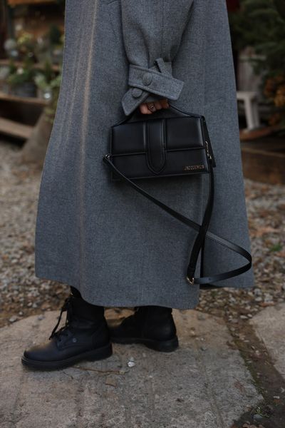 Сумкa Jacquemus Le Grand Bambino Black 99005 фото