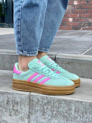 Кросівки Adidas Gazelle Platform Bold 0957 фото