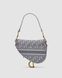 Сумкa Dior Saddle Bag with Strap Grey Dior Oblique Jacquard 99458 фото 2