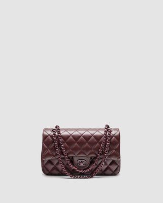 Сумка Chanel Classic 2.55 Medium Double Flap in Burgundy/Burgundy 991166 фото