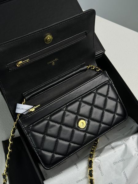Сумкa Chanel Classic Wallet on Chain 99365 фото