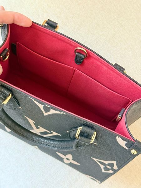 Сумка Louis Vuitton OnTheGo PM Bag in Bicolor Monogram Empreinte Leathe 991024 фото