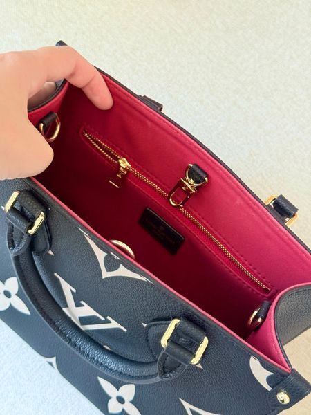 Сумка Louis Vuitton OnTheGo PM Bag in Bicolor Monogram Empreinte Leathe 991024 фото