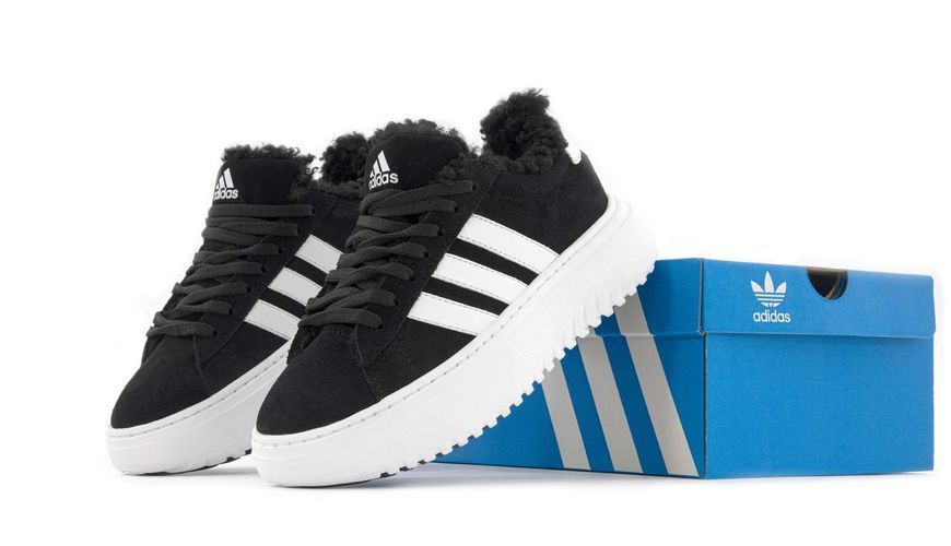 Зимові кросівки Adidas Grand Court Platform 15239 фото