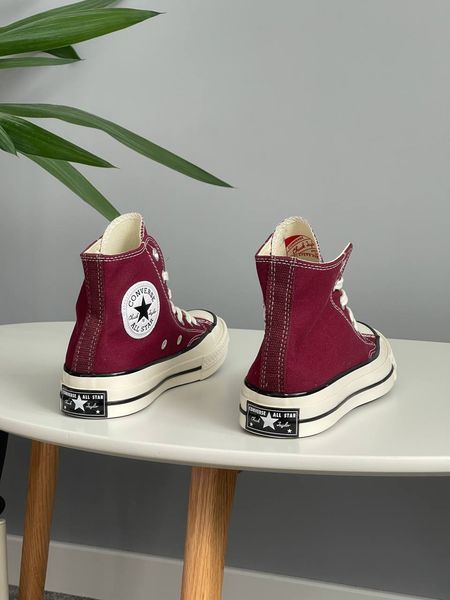 Converse Chuck Taylor 70 Hi Burgundy ALL08432 фото