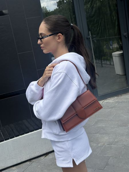 Сумкa Jacquemus Le Grand Bambino Brown 99976 фото