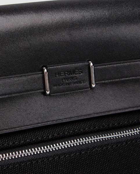 Сумкa Hermes Herbag Zip 20 Bag Black 99897 фото
