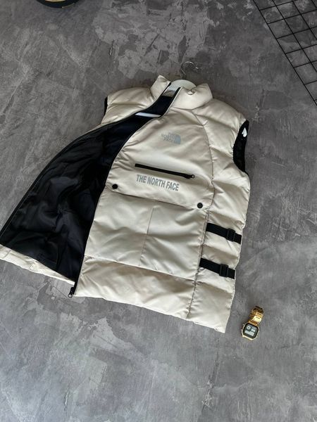 The North Face vests