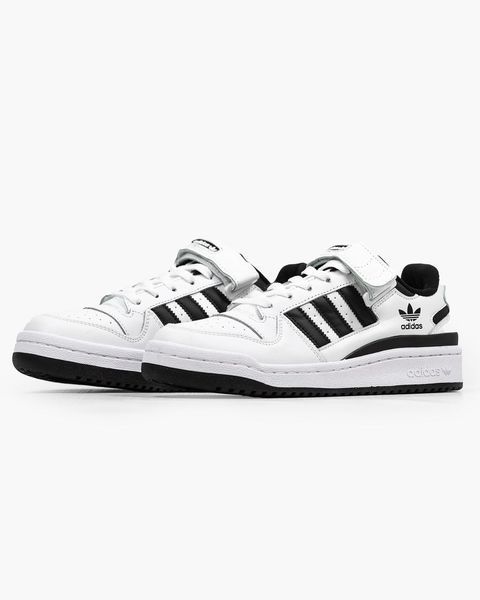 Кросівки Adidas Forum Black/White 0630 фото