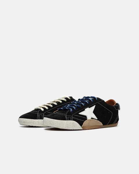 Golden Goose True Star Black White