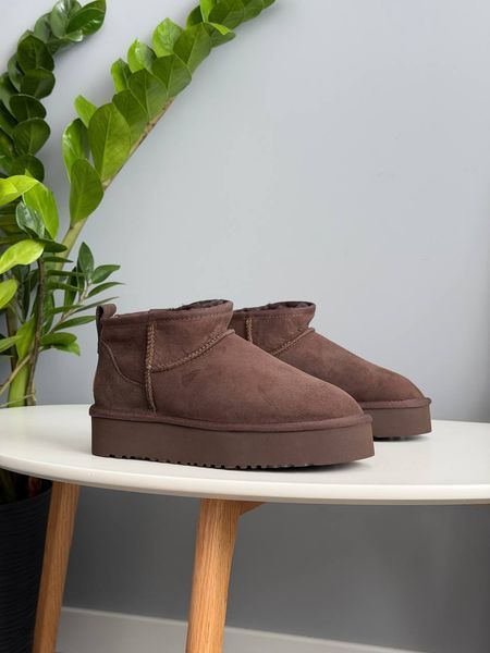 UGG Ultra Mini Platform Chocolate 1413 фото