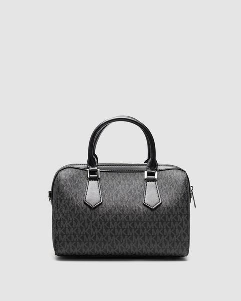 Michael Kors Hayes Duffle Crossbody Bag Grey