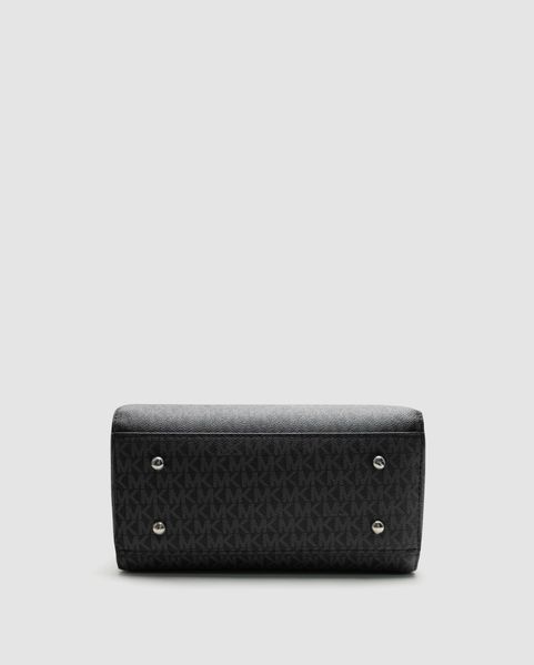 Michael Kors Hayes Duffle Crossbody Bag Grey