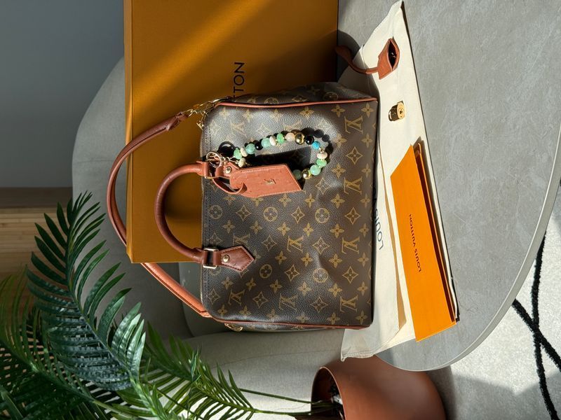 Louis Vuitton Speedy 30 Soft Canvas/Pink 991283 фото