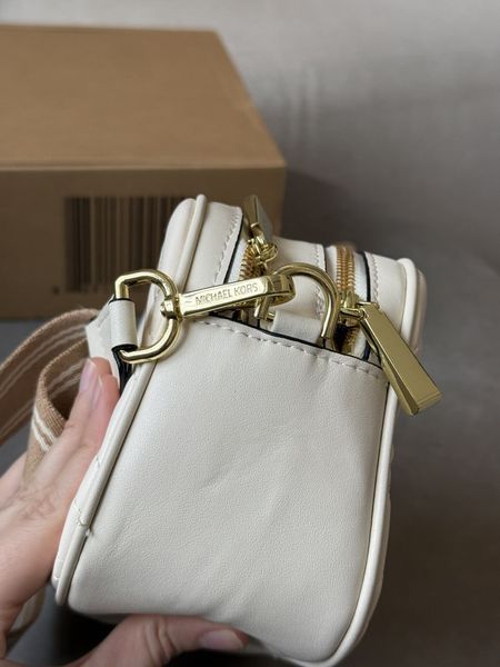 Michael Kors Jet Set Charm Small Quilted Camera Crossbody Bag C