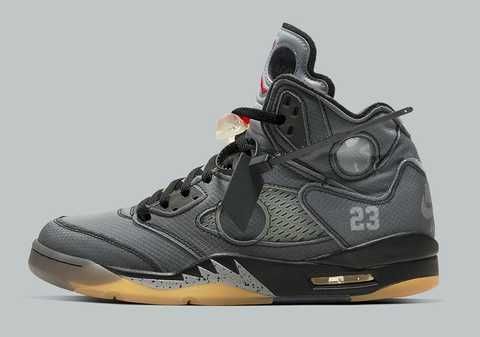 Мужские кроссовки Nike Air Jordan 5 Retro X Off-White купить в