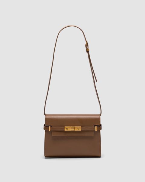 Сумкa Saint Laurent Manhattan Medium Leather Shoulder 99571 фото