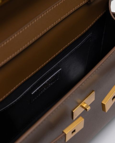 Сумкa Saint Laurent Manhattan Medium Leather Shoulder 99571 фото