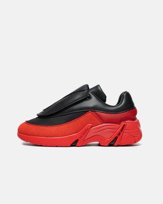 Adidas x RAF SIMONS Antei Black Red 74025 фото