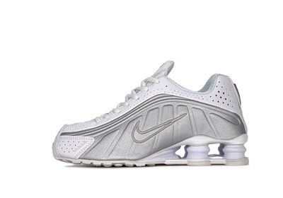 Nike Women's Shox R4 White Silver 14859 фото