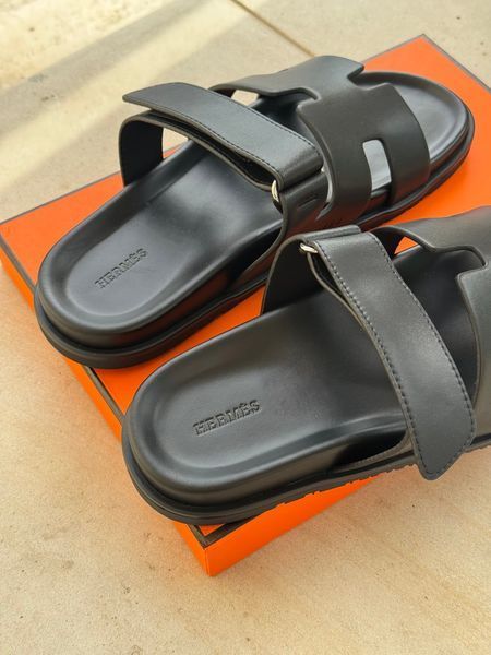 Hermes Slippers Total Black