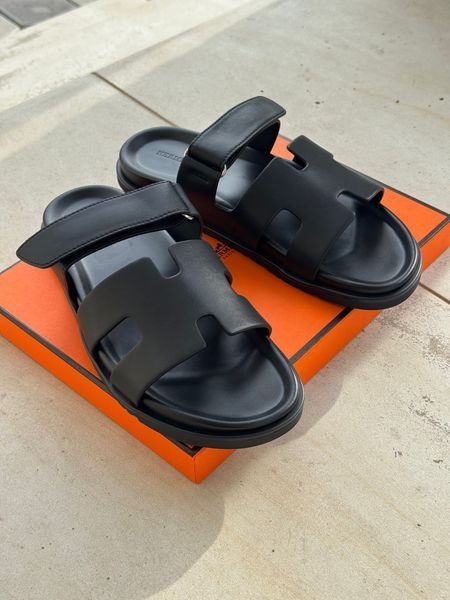Hermes Slippers Total Black