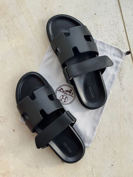 Hermes Slippers Total Black