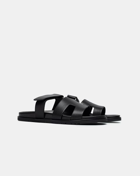 Hermes Slippers Total Black