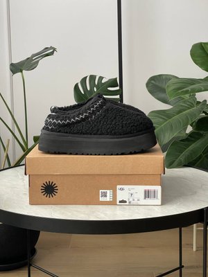 UGG Tazz Slipper Heritage Braid Black 1143976-BLK 1451 фото