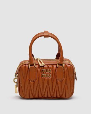 Сумкa Miu Miu Arcadie Matelass&eacute; Nappa Leather 99504 фото