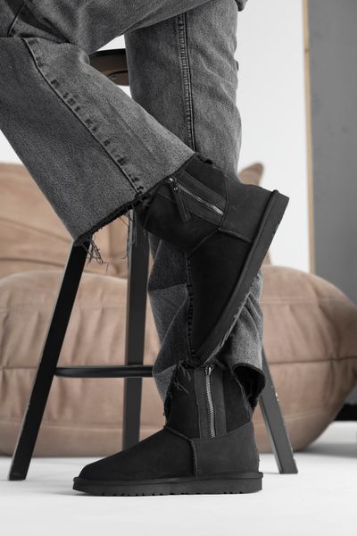 UGG ZIP MINI BLACK 2 ZIP 1098 фото