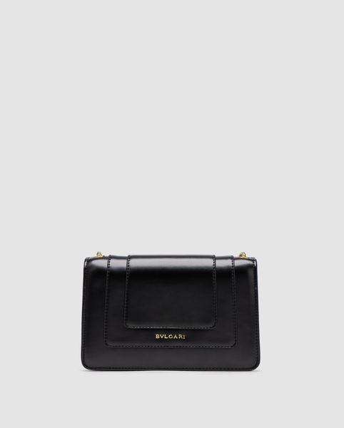 Сумка Bvlgari Serpenti Forever Crossbody Mini Bag Black 99825 фото