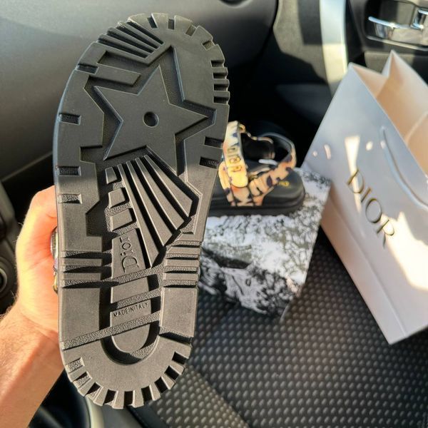 Dior Sandals &ldquo;Leopard Black&rdquo; D143 фото