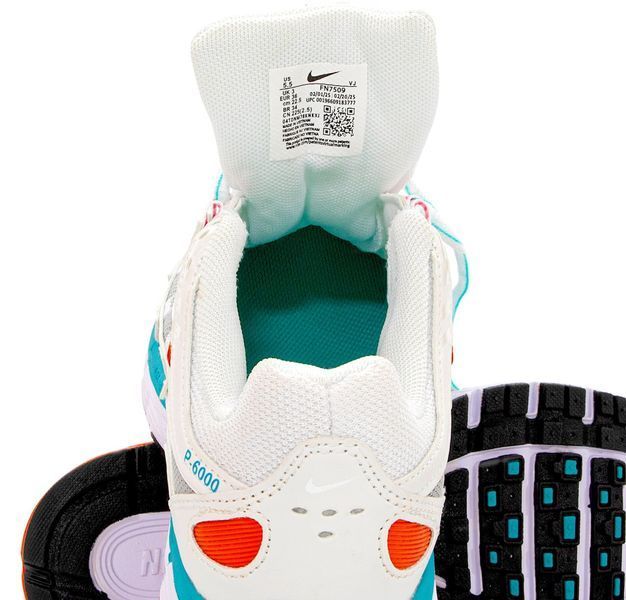 Кросівки Nike P-6000 White Aqua 15563 фото
