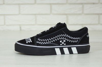Женские кеды Vans Old Skool х OFF WHITE 11719 фото