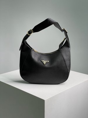 Сумкa Prada Leather Shoulder 05076 фото