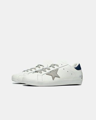 Golden Goose White Blue