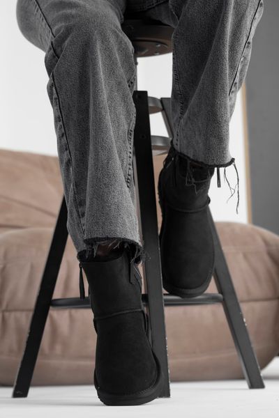 UGG ZIP MINI BLACK 2 ZIP 1098 фото