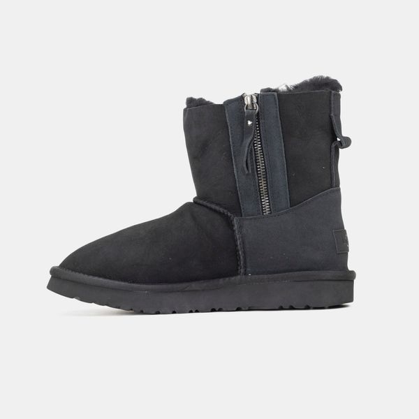 UGG ZIP MINI BLACK 2 ZIP 1098 фото