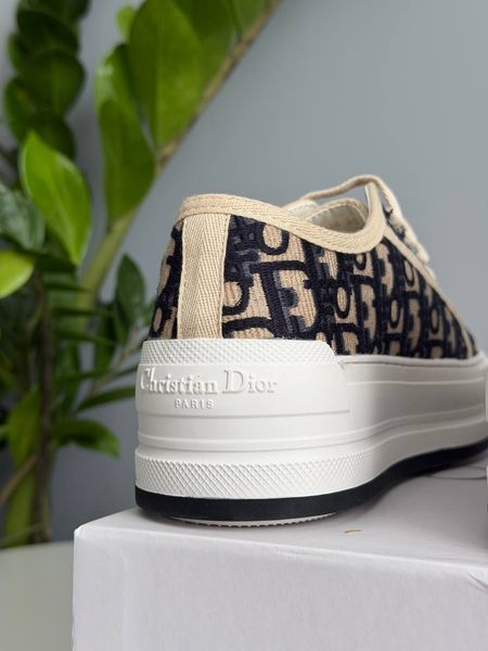Dior B23 Platform Beige Blue 2069 фото
