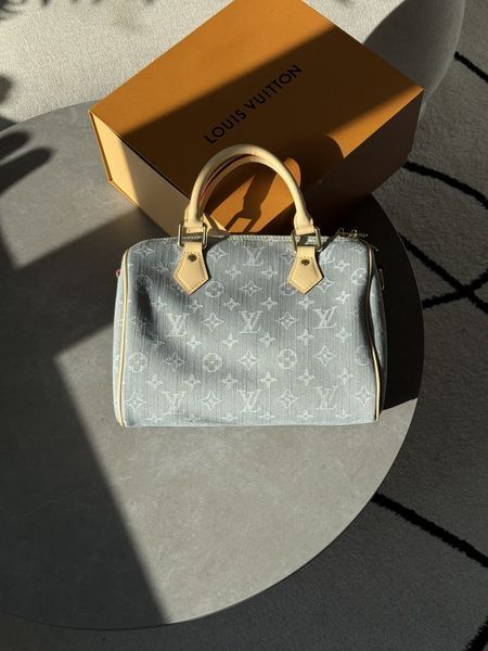 Louis Vuitton Speedy Soft 30 Monogram Denim