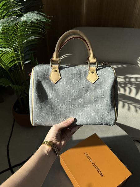Louis Vuitton Speedy Soft 30 Monogram Denim