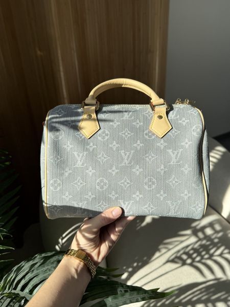 Louis Vuitton Speedy Soft 30 Monogram Denim