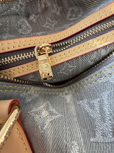 Louis Vuitton Speedy Soft 30 Monogram Denim