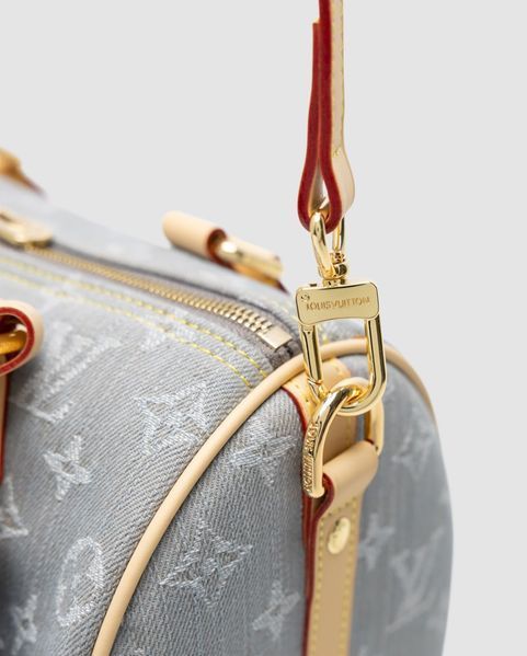 Louis Vuitton Speedy Soft 30 Monogram Denim