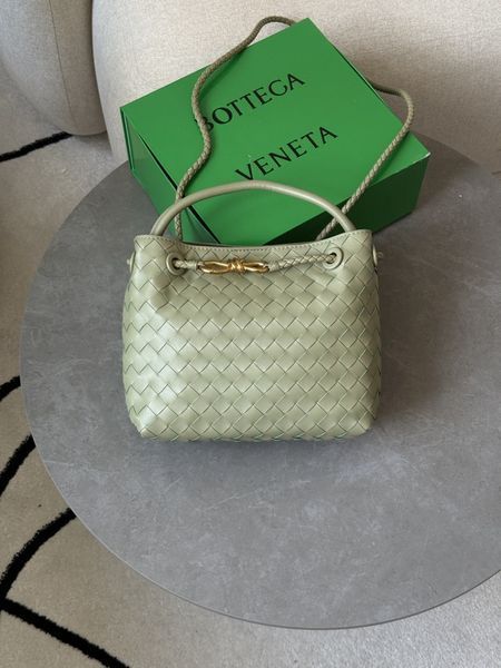 Bottega Veneta Andiamo Bag Travertine