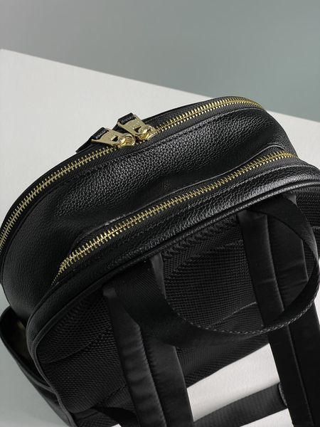Рюкзак Coach Mini Court Black Pebbled Leather Shoulder Backpack Bag 99200 фото