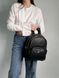 Рюкзак Coach Mini Court Black Pebbled Leather Shoulder Backpack Bag 99200 фото 7